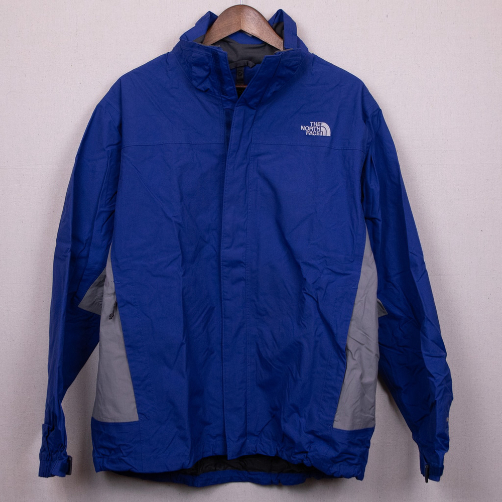 The North Face Performance blue zip up shell jacket-L